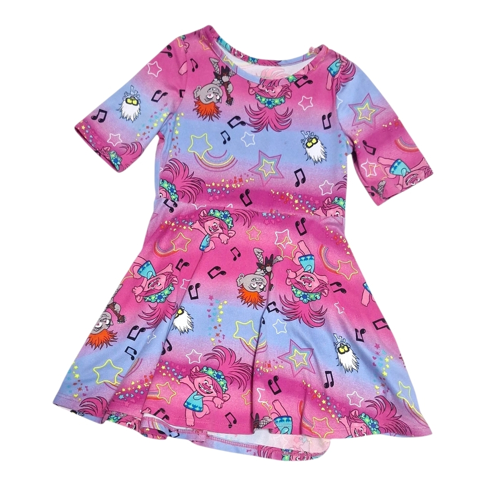 Dreamworks Pink and Purple Kids Dress